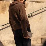 Cardigan Albertine Noisette