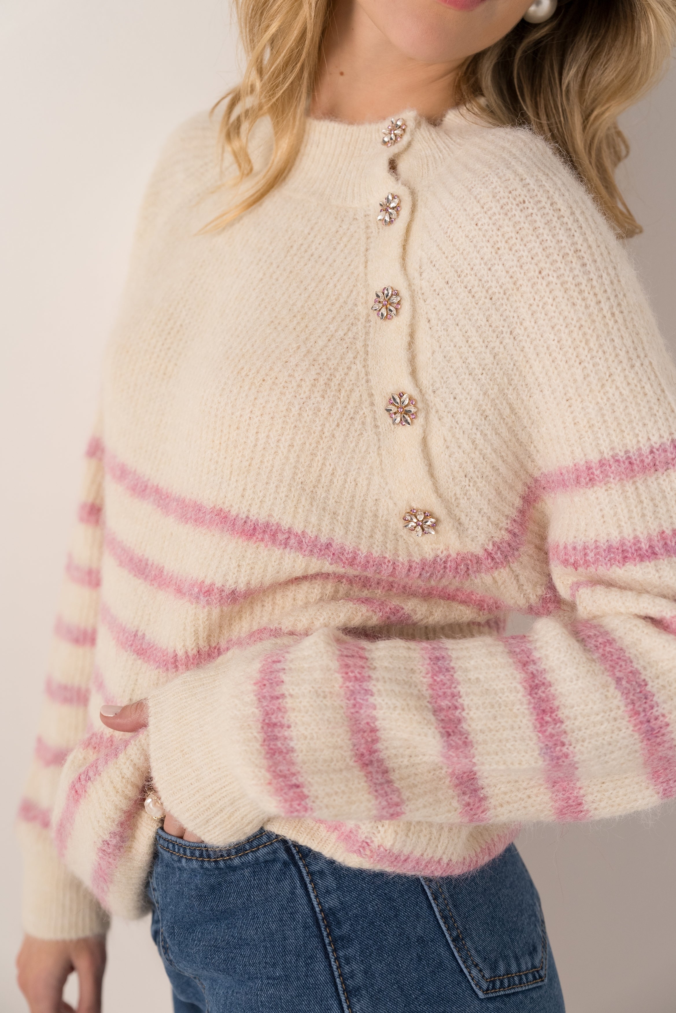 Femmes Haut texturé Mauve | MS Mode Femmes Haut texturé Mauve | MS Mode