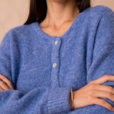 Gilet Lala Bleu