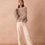 Gilet Lala Taupe