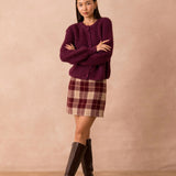 Pull Anouk Bordeaux