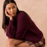 Pull Anouk Bordeaux
