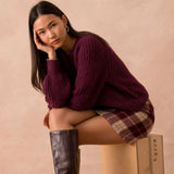 Pull Anouk Bordeaux