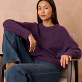 Pull Jacky Aubergine