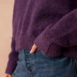 Pull Jacky Aubergine