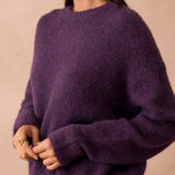Pull Jacky Aubergine