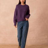 Pull Jacky Aubergine