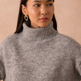Pull Suzie Gris