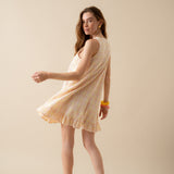 Robe Aurélie Vichy Jaune