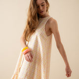 Robe Aurélie Vichy Jaune