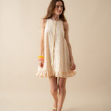 Robe Aurélie Vichy Jaune