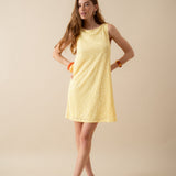 Robe Isla Fleuri Jaune