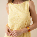 Robe Isla Fleuri Jaune