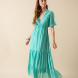 Robe Léontine Émeraude