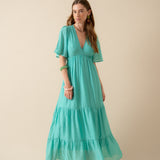 Robe Léontine Émeraude