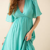 Robe Léontine Émeraude