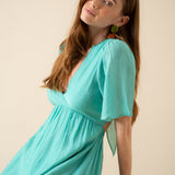 Robe Léontine Émeraude