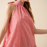 Robe Nina Vichy Rouge