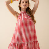 Robe Nina Vichy Rouge