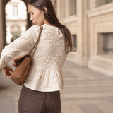 Blouse Anaïs Dentelle Beige