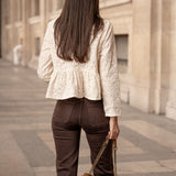 Blouse Anaïs Dentelle Beige