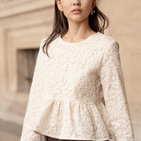 Blouse Anaïs Dentelle Beige