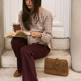 Blouse Loena Marron