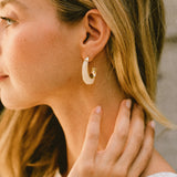 Boucles Noor Nacre