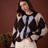 Cardigan Ursule Marron