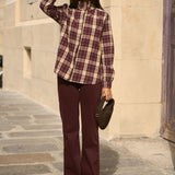 Chemise Charly Bordeaux
