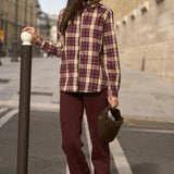 Chemise Charly Bordeaux