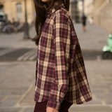 Chemise Charly Bordeaux