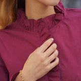 Chemise Judy Bordeaux