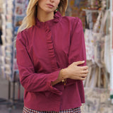 Chemise Judy Bordeaux