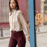 Chemise Lou Imprimé Beige