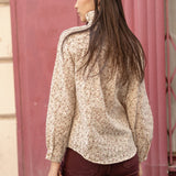 Chemise Lou Imprimé Beige