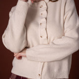 Gilet Freda Ecru