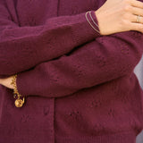 Gilet Jude Bordeaux