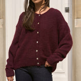 Gilet Lala Bordeaux