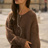 Gilet Lala Noisette