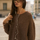 Gilet Lala Noisette