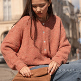 Gilet Lala Rouille