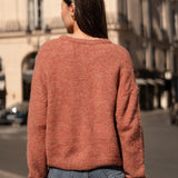 Gilet Lala Rouille