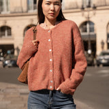 Gilet Lala Rouille