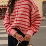Gilet Léna Rose Rouge