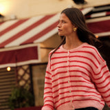Gilet Léna Rose Rouge