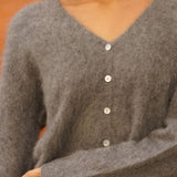 Gilet Mélisande Anthracite