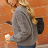 Gilet Mélisande Anthracite