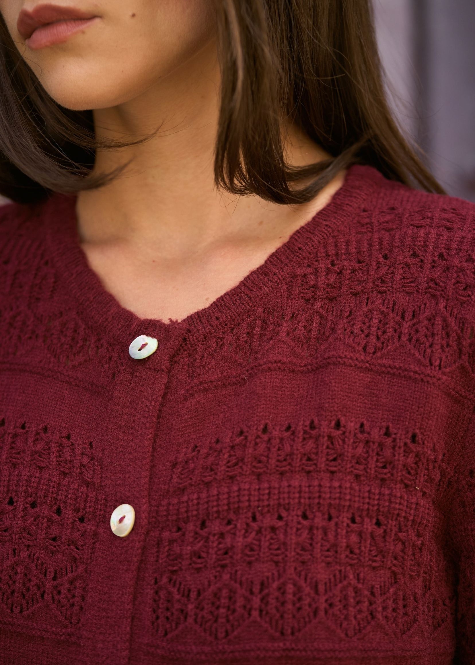 Gilet Will Bordeaux