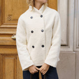 Manteau Blanche Beige